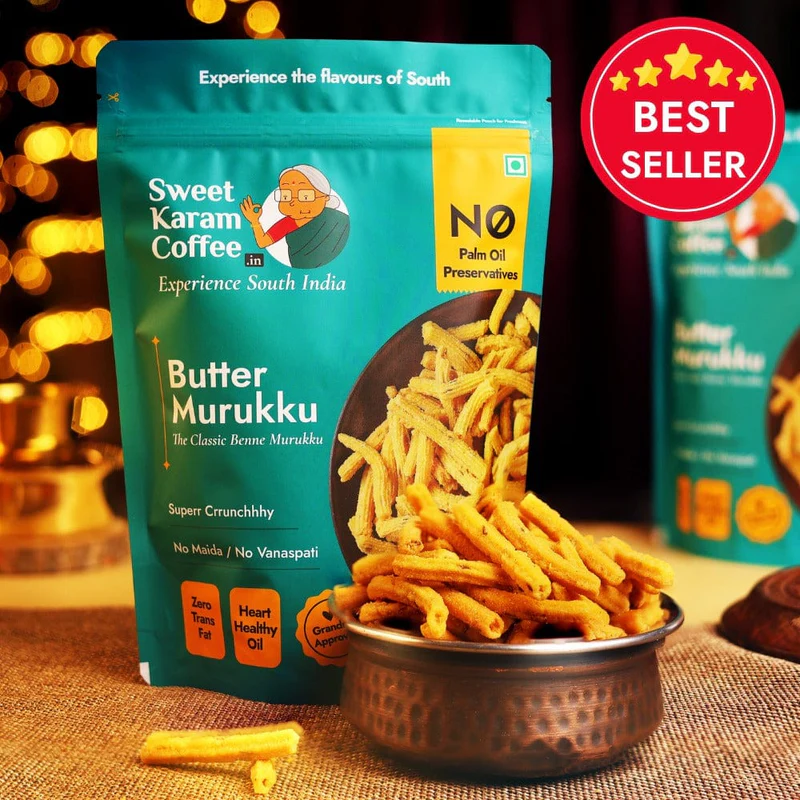 Butter Murukku (Benne Murukku) - 180g