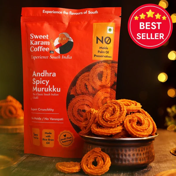 Andhra Spicy Murukku - 180g