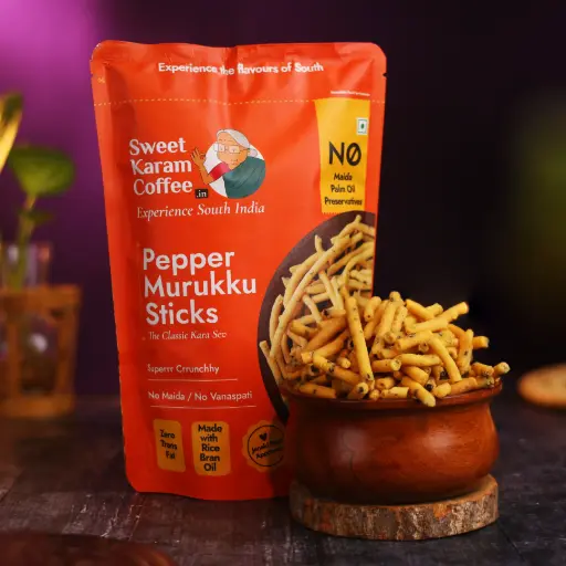 Pepper Murukku Sticks - 180g